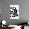 Load image into Gallery viewer, Jack of All Trades Master of None Poster — Vintage Skeleton Tradesman Matte Art

