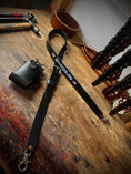 Load image into Gallery viewer, “SEMI PRO” CUSTOM LEATHER RADIO STRAP
