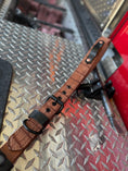 Load image into Gallery viewer, The Dust Gator | Genuine American Alligator Leather Radio Strap
