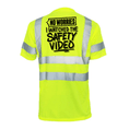 Load image into Gallery viewer, Watched the Safety Videos - Reflective Safety T-Shirt

