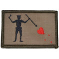 Load image into Gallery viewer, Edward Teach Blackbeard Pirate Flag  - 2x3 Patch
