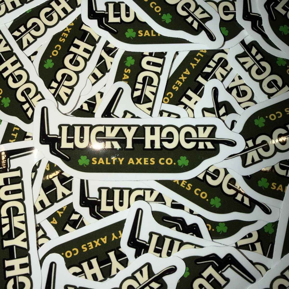 Lucky Hook Sticker