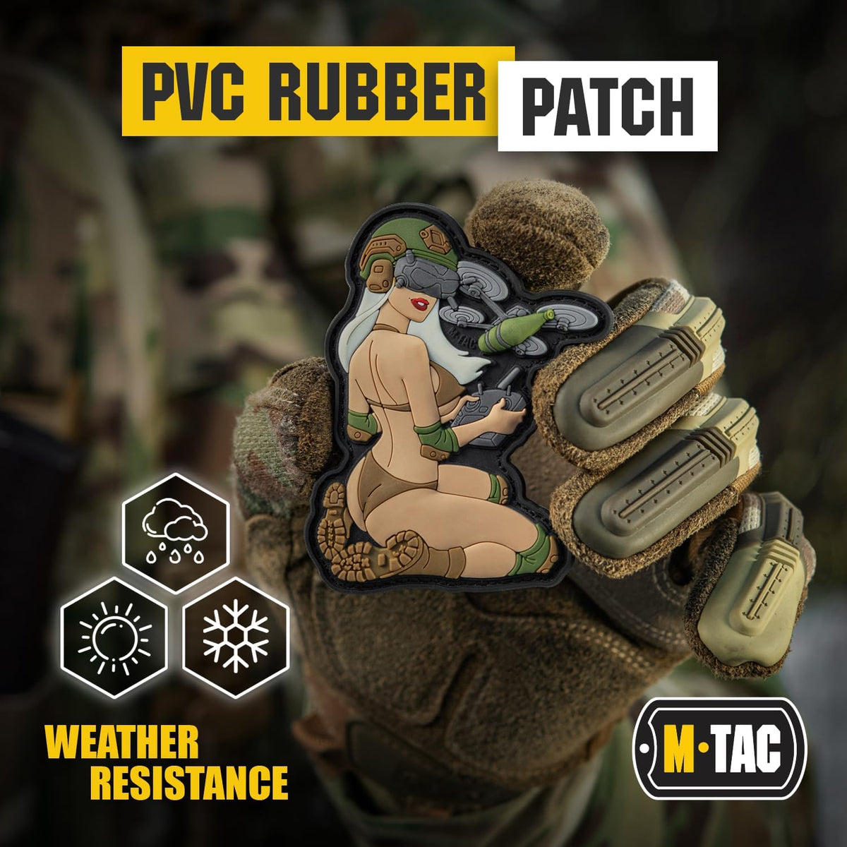 M-Tac Morale Patch Tactical Girl