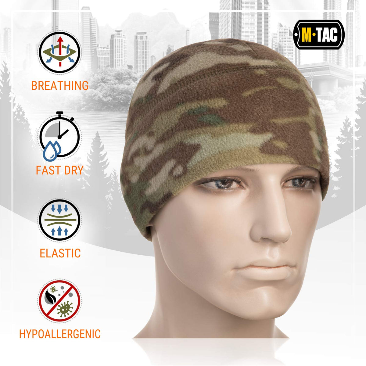 M-Tac Fleece Watch Cap (320 g/m2)