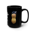 Load image into Gallery viewer, Burnt peanut Black Mug, 15oz
