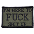 Load image into Gallery viewer, I'm Here to Fuck Shit Up - 2x3 Patch

