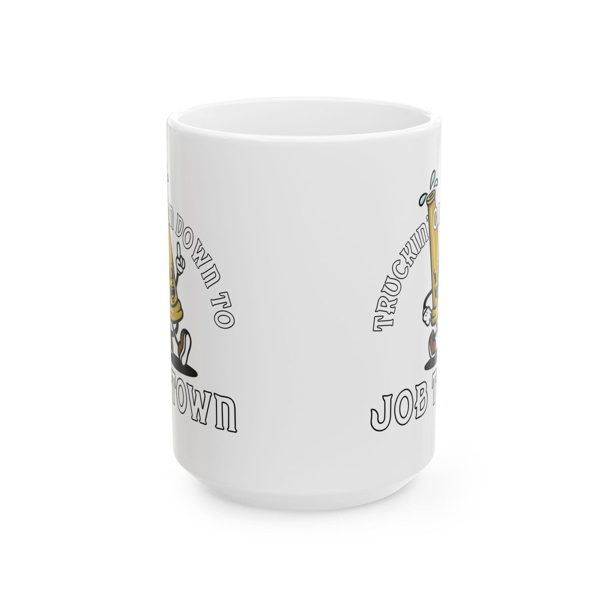 Job Town Ceramic Mug, (11oz, 15oz)