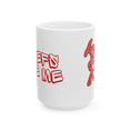 Load image into Gallery viewer, Chiefs love me Ceramic Mug, (11oz, 15oz)
