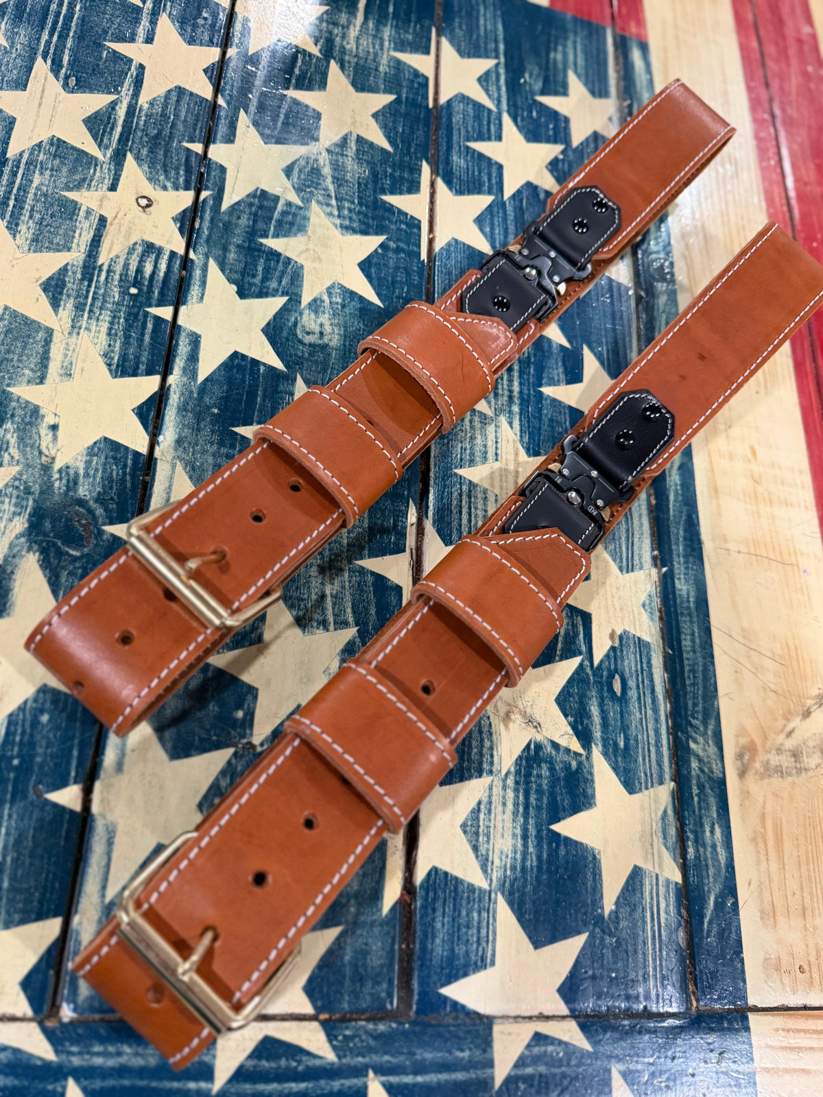 “THE IRONS” – Leather Truck - Extrication Belt