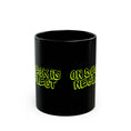 Load image into Gallery viewer, On Deck Is Neglect Black Mug (11oz, 15oz)
