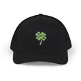Load image into Gallery viewer, Four leaf clover Snapback Trucker Cap (Embroidery)
