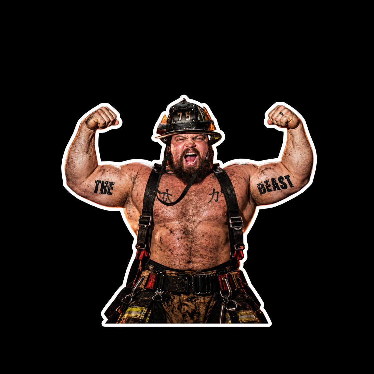Eddie Hall Sticker
