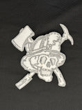 Load image into Gallery viewer, Embroidered Skull patch
