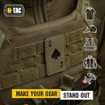 Load image into Gallery viewer, M-Tac patch Ace of Spades Laser Cut
