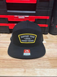 Load image into Gallery viewer, Support Your Local Cowboy Fireman, Black R168 7 Panel
