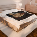 Load image into Gallery viewer, Classy Ana Velveteen Plush Blanket
