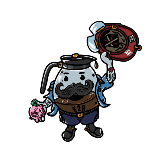 Support Your Local Coffee Fund sticker pack