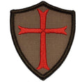 Load image into Gallery viewer, Knights Templar - 2.5x3 Shield Patch
