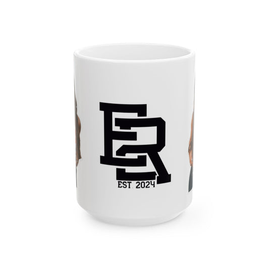 ALLE FIRE WANTED Ceramic Mug, (15oz)