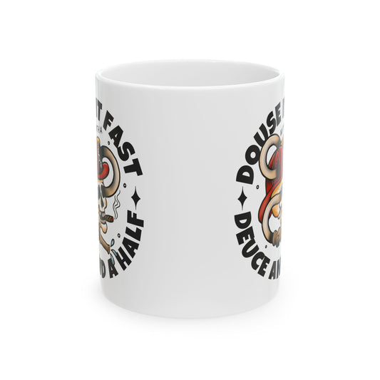 Deuce and a Half Ceramic Mug, (11oz, 15oz)
