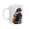 Load image into Gallery viewer, Saquon Ceramic Mug, (11oz, 15oz)

