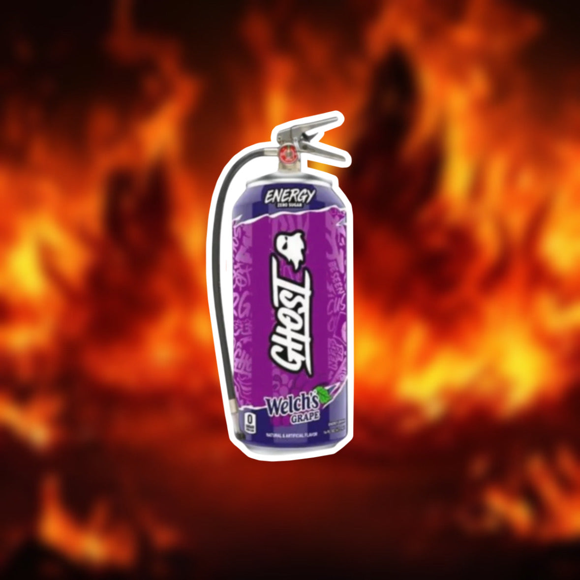 Ghost grape water can