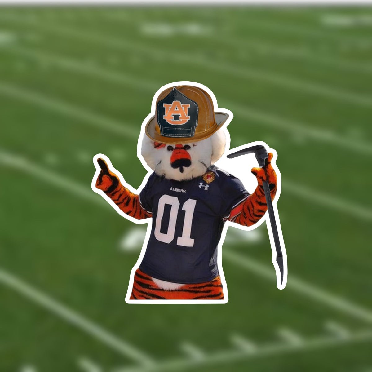 Aubie the tiger