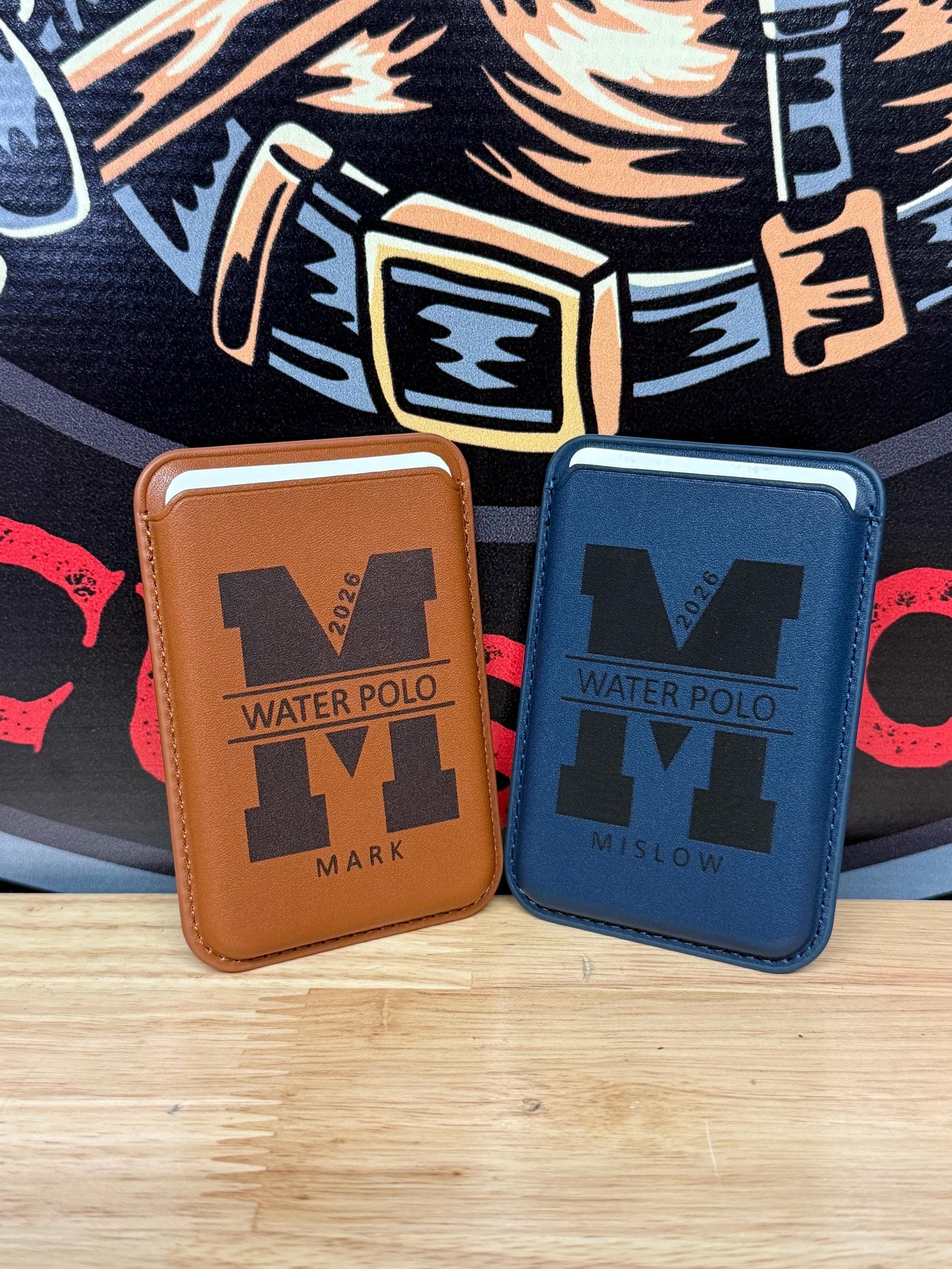 Personalized Magsafe Magnetic Card Wallet for iPhone 12 and up