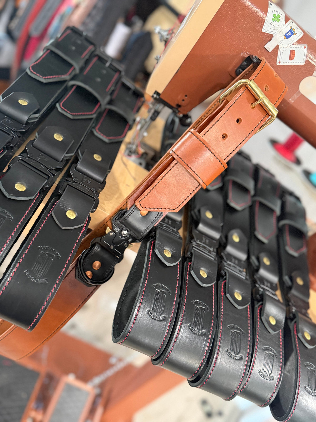“THE IRONS” – Leather Truck - Extrication Belt