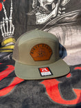 Load image into Gallery viewer, Olive Green Richardson 7 Panel Tombstone Patch
