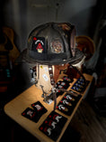 Load image into Gallery viewer, Catchin' Jobs - Leather Helmet Card
