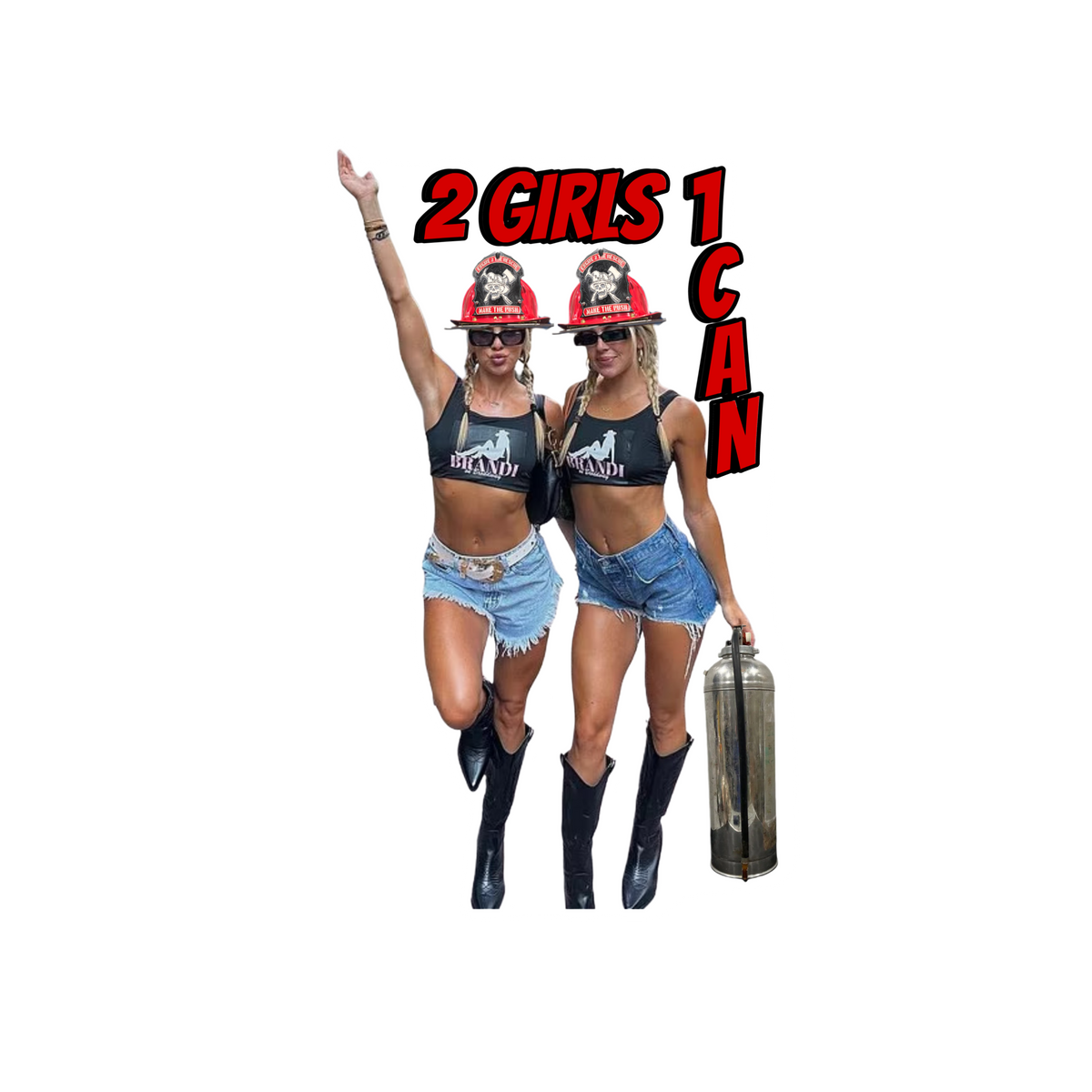 2 girls 1 Can