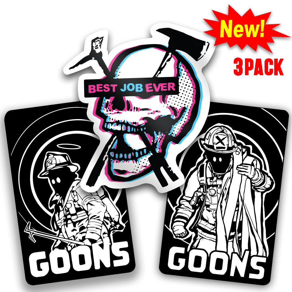 Elite Firefighter 3 Pack Bundle Decal Sticker