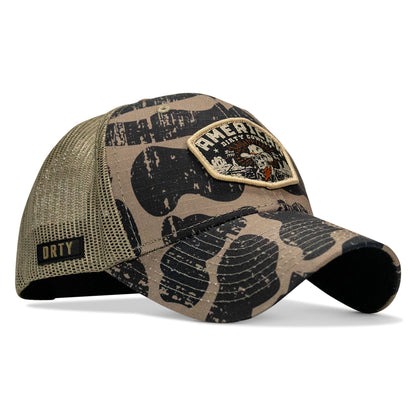 American Dirty Cowboy Patch Original Ripstop Classic Snapback Hat