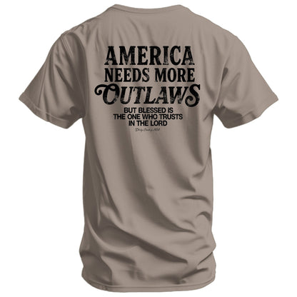 American Needs More Outlaws Men's T-Shirt