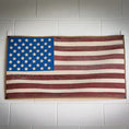 Load image into Gallery viewer, American Flag - Fire Hose - Vintage
