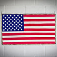 Load image into Gallery viewer, American Flag - Fire Hose & Arid Border
