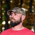 Load image into Gallery viewer, Multicam Full Fabric American Flag Range Hat
