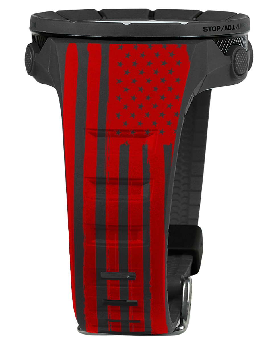 Coliseum Fit™ Assault - Red Edition (Phantom Black) Watch