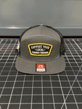 Load image into Gallery viewer, Support Your local Cowboy Fireman, Charcoal and Black R168 7 Panel
