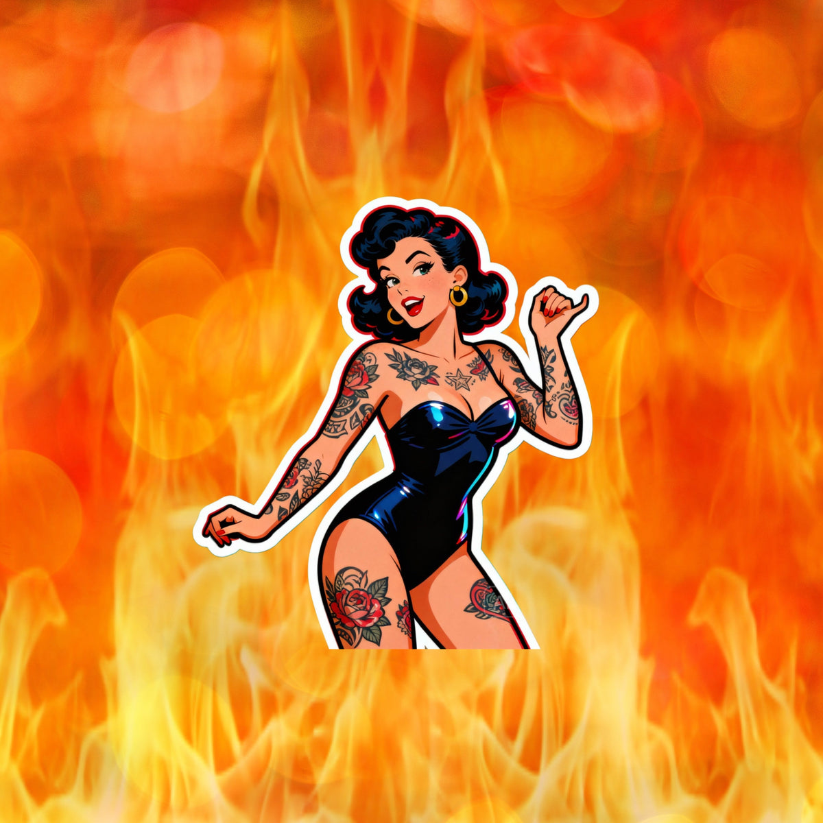 Tatted Pinup