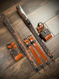 Load image into Gallery viewer, THE BAYOU BANDIT – Designer × Crocodile Radio Strap Set
