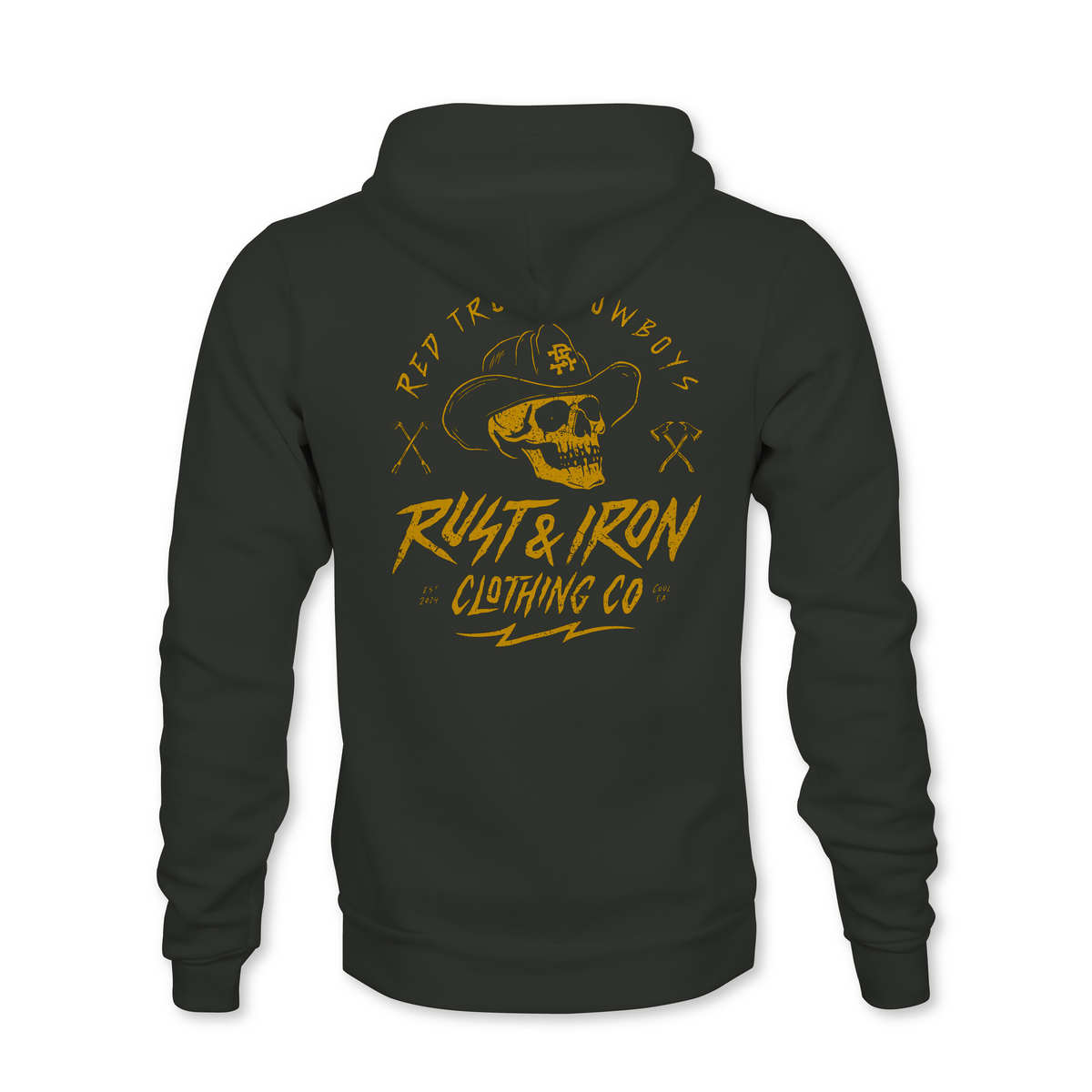 Red Truck Cowboys Hoodie