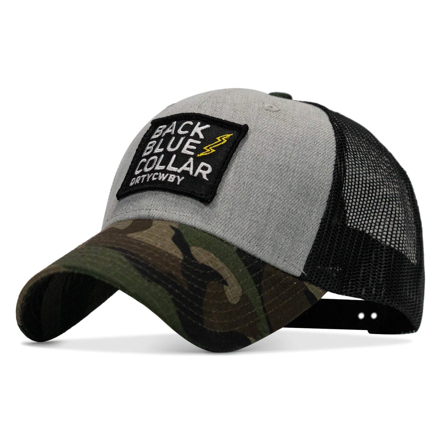 Back Blue Collar Patch SnapBack