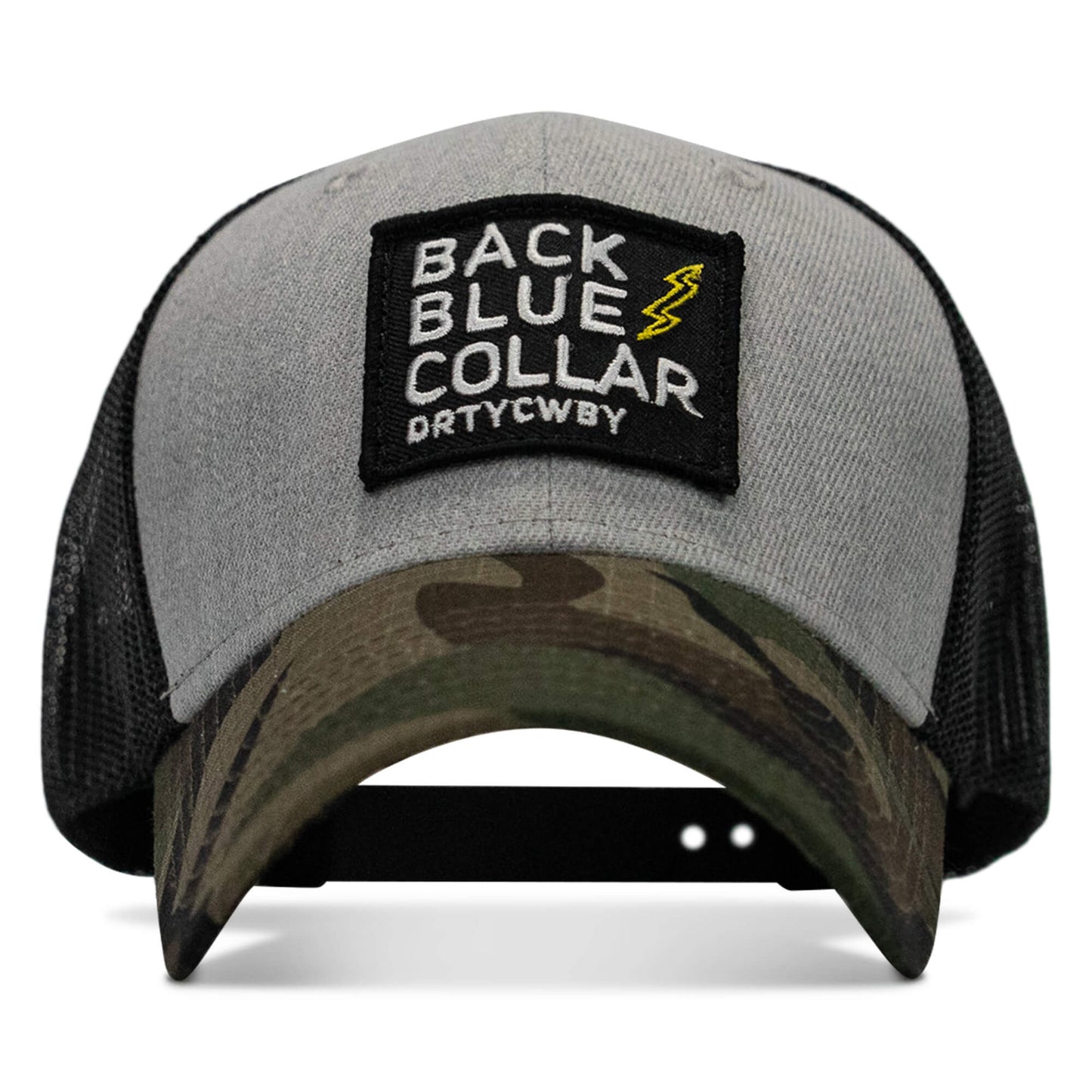 Back Blue Collar Patch SnapBack