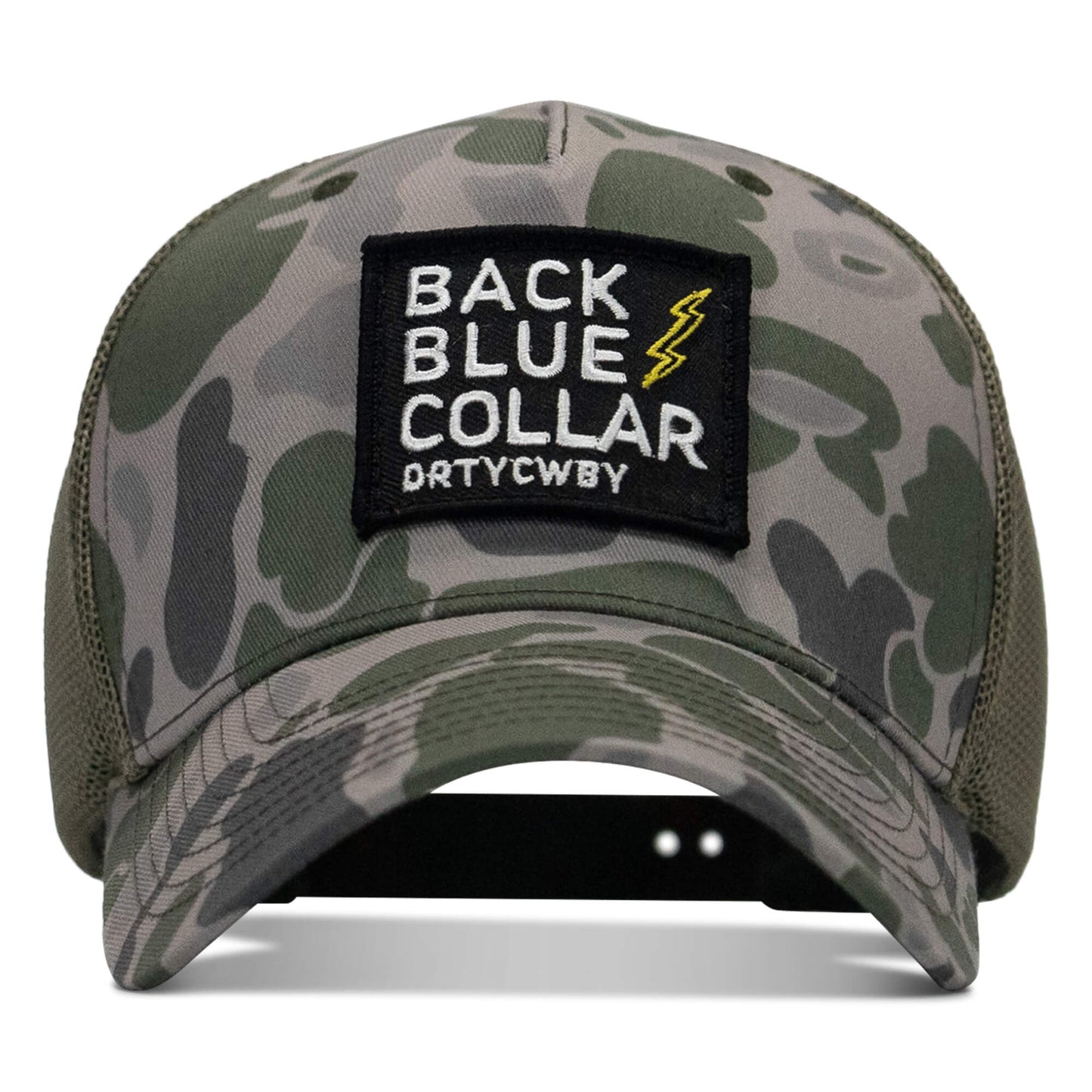 Back Blue Collar Patch SnapBack