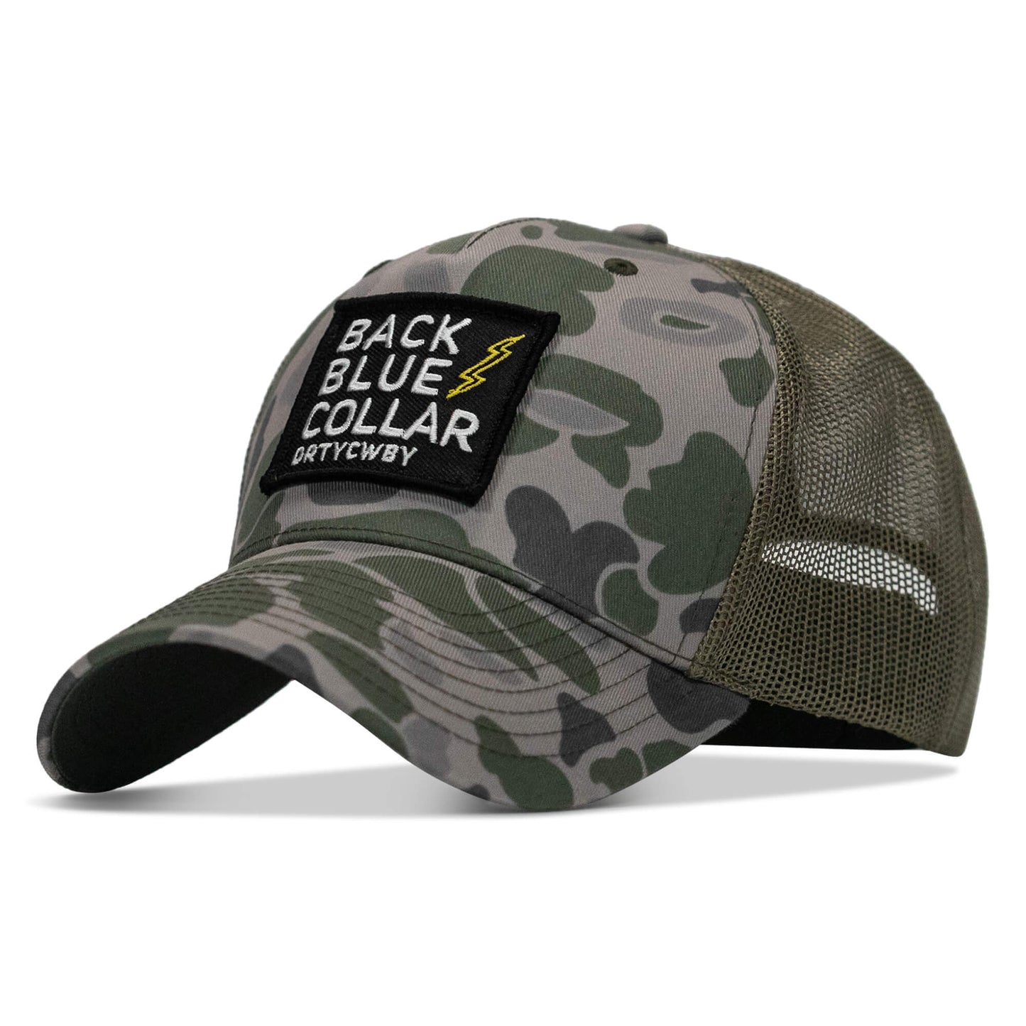 Back Blue Collar Patch SnapBack