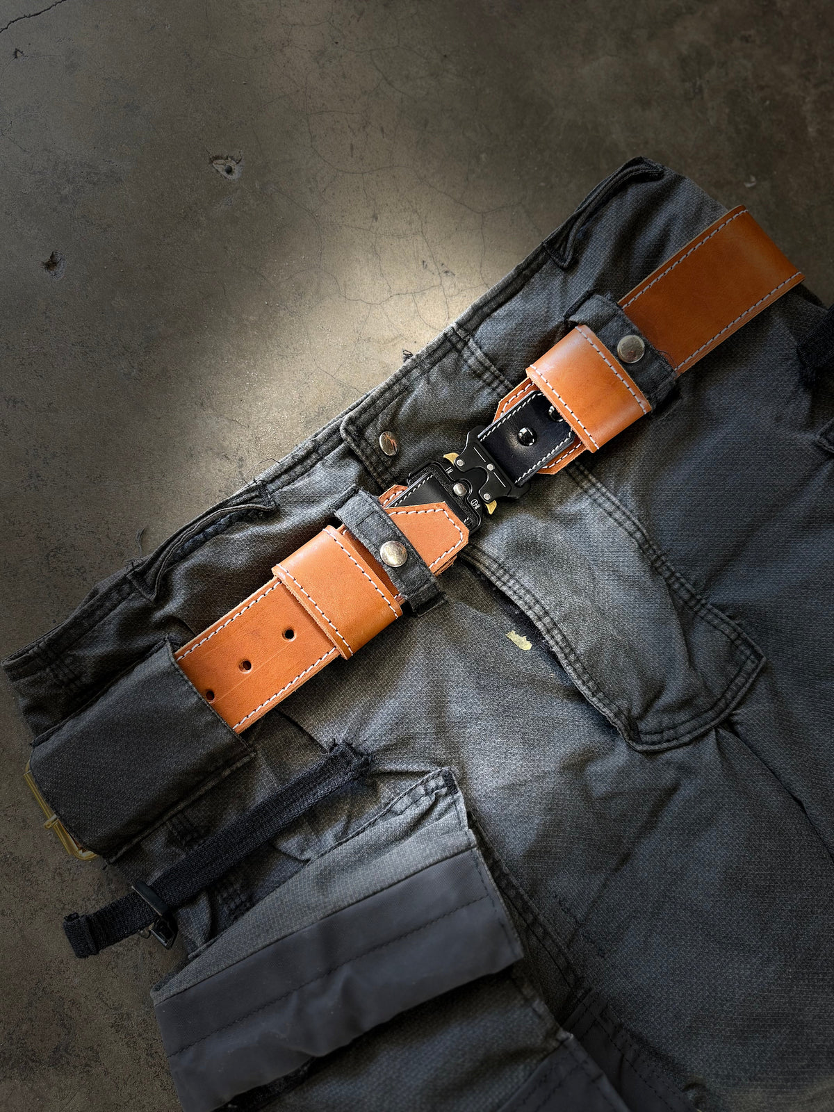 “THE IRONS” – Leather Truck - Extrication Belt