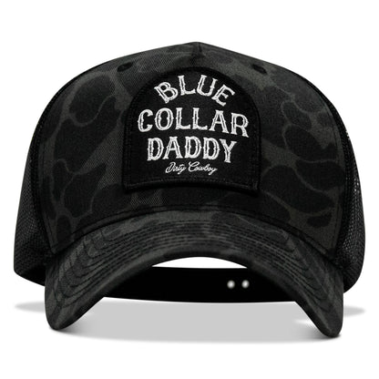 Blue Collar Daddy Patch Snapback Hat