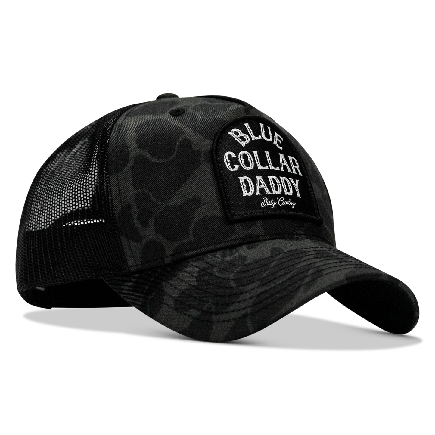 Blue Collar Daddy Patch Snapback Hat